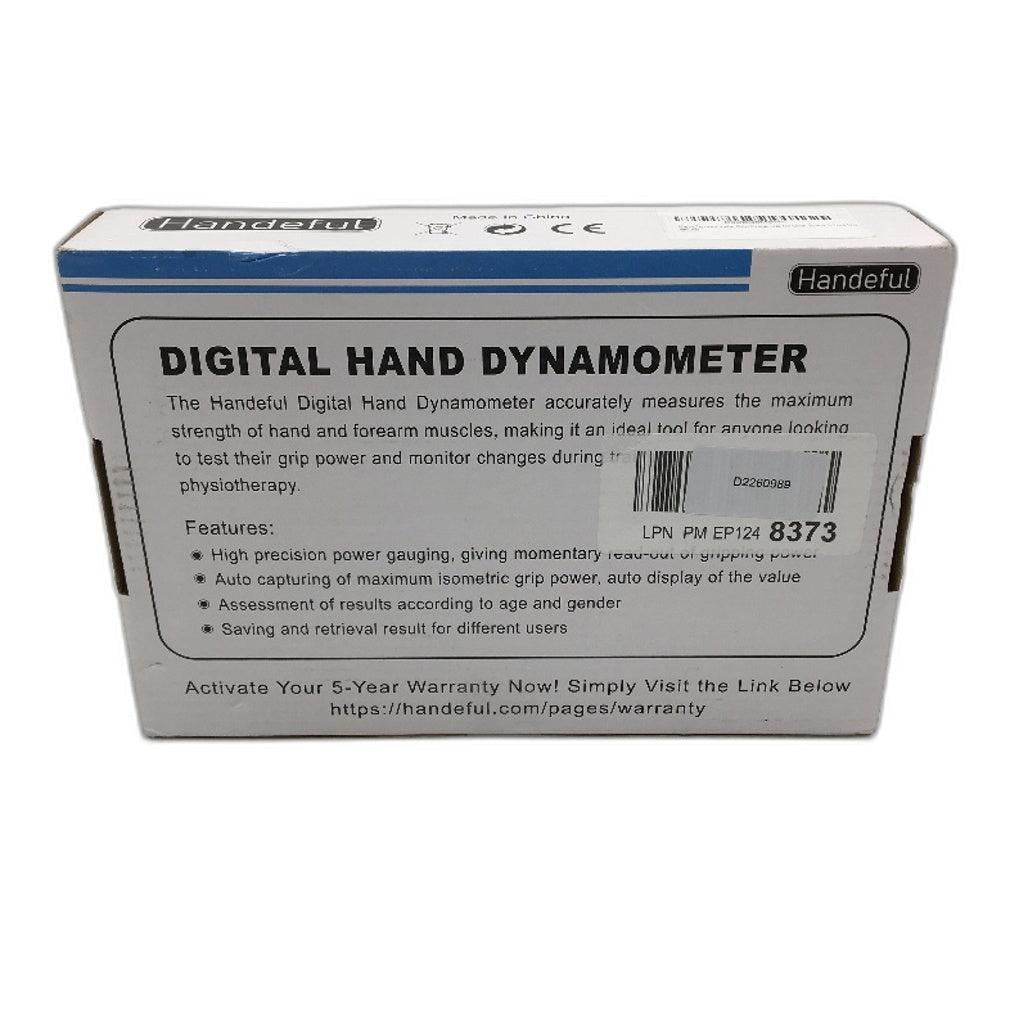 Handeful Digital Hand Dynamometer Grip Strength Tester Trainer Gauge NEW