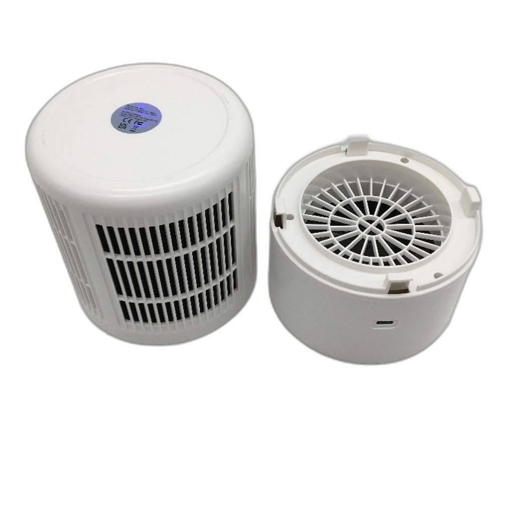 Mini Desktop 5W DC5V-1A TC-015 White Air Purifier with HEPA Filter NEW