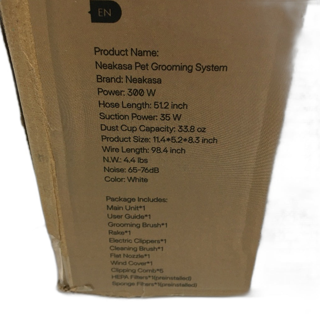 Neakasa P1 Pro 7 in 1 Low Noise Professional Pet Grooming Kit and Vacuum NEW