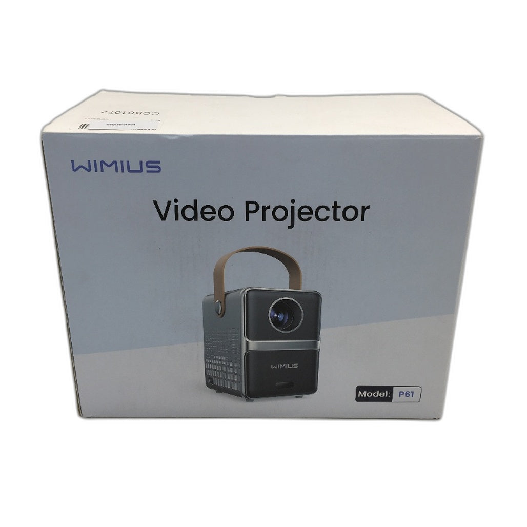 Wimius P61 5000 Lumen 5G WiFi Bluetooth FHD 1080P Mini Portable Projector DEMO