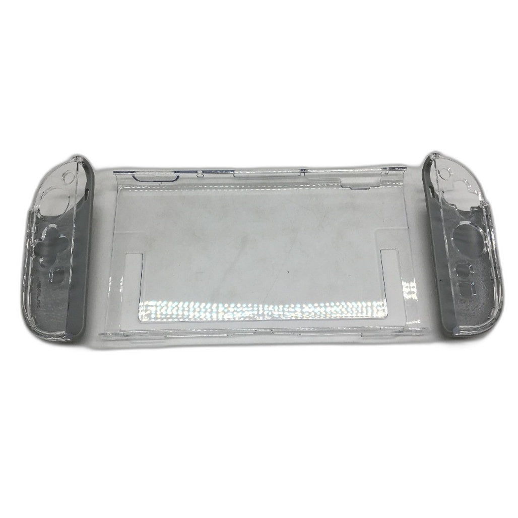 JSAUX Clear Grey Back Erognomic Controller Full Cover Case Set for Switch 2 NEW