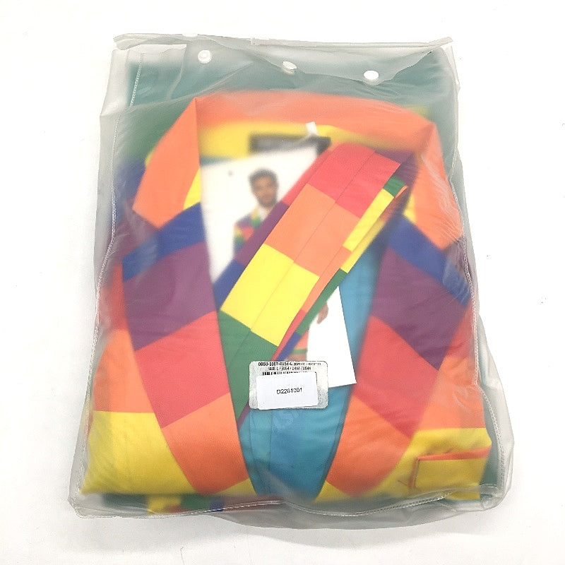 Suitmeister Rainbow Stripe Summer Suit Costume Mens Size Large NEW