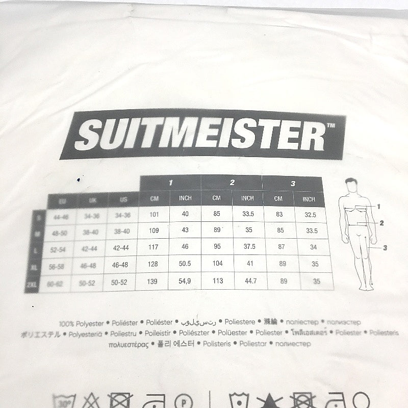 Suitmeister Rainbow Stripe Summer Suit Costume Mens Size Large NEW