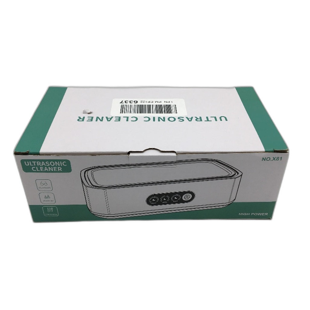 X81 40W 12v Ultrasonic Accessories and Tableware Vibrating Cleaner NEW