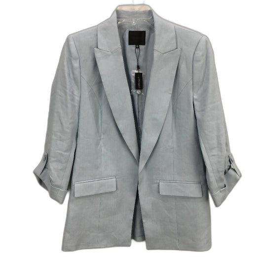 Portmans Blue Moon Linen Blend Skyway Blue Jacket Ladies Size AU 10 NEW
