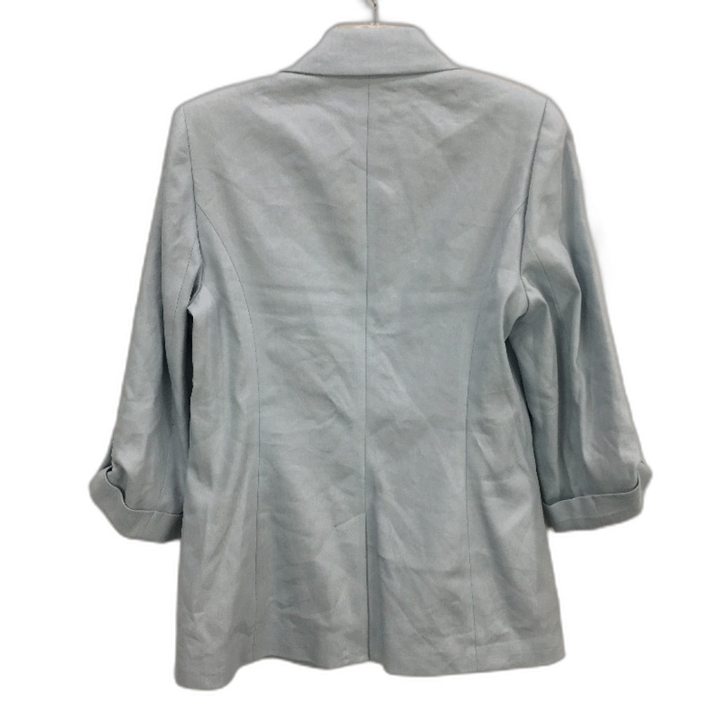 Portmans Blue Moon Linen Blend Skyway Blue Jacket Ladies Size AU 10 NEW
