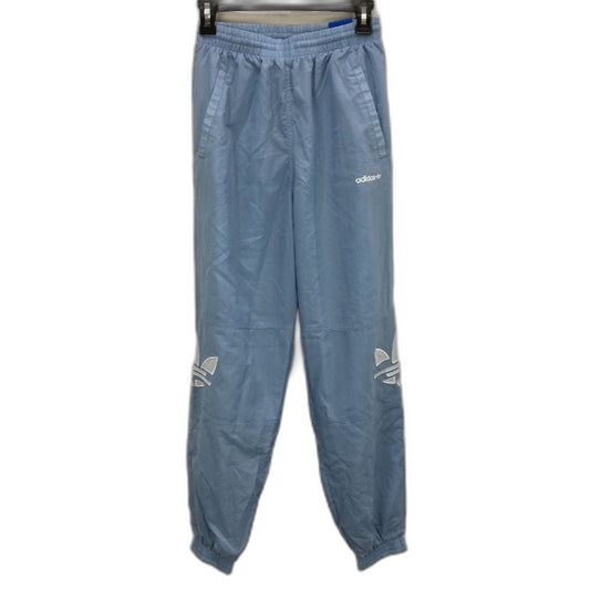 Adidas Primegreen Shattered Trefoil Sky Blue Track Pants Ladies Size UK 6 NEW