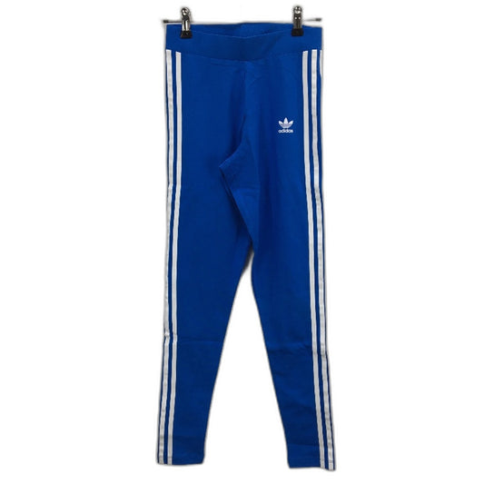 Adidas AdiColor Classics 3 Stripes Blue Bird Cotton Tights Ladies Size UK 8 NEW