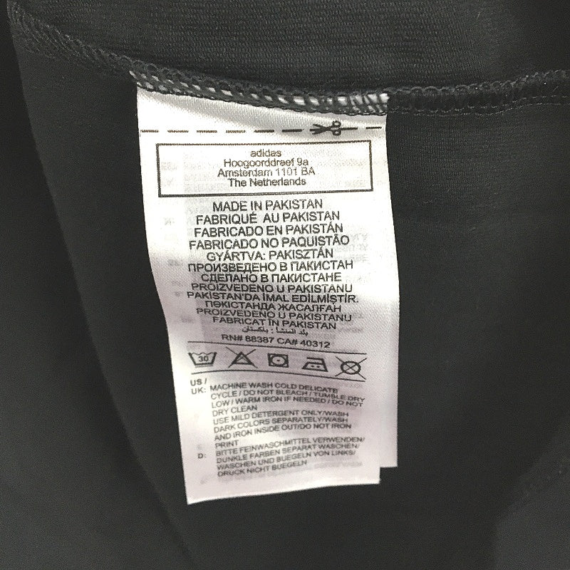 Adidas AdiColor Classics Trefoil Logo Black Tee Shirt Ladies Size UK 14 NEW