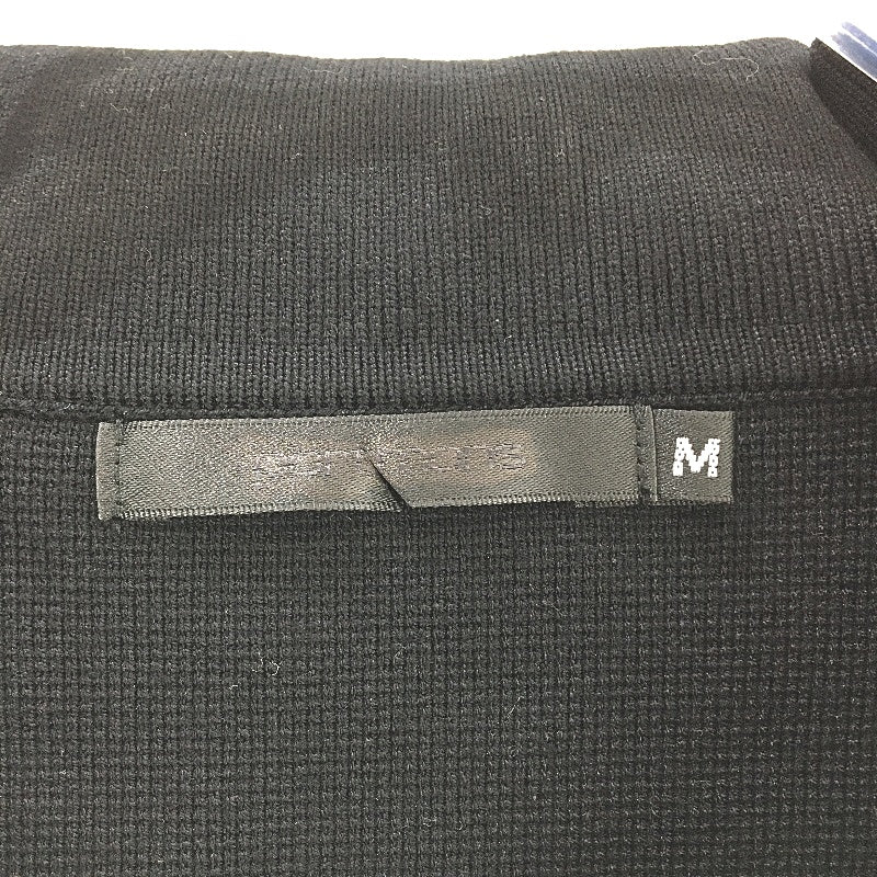 Portmans Camille Collared Knit Black Long Sleeve Top Ladies Size Medium NEW