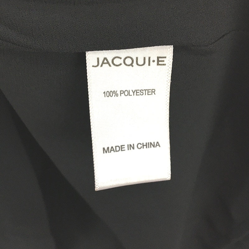 Jacqui.E Sera Black V Neck Elbow Drape Top Ladies Size AU 16 NEW