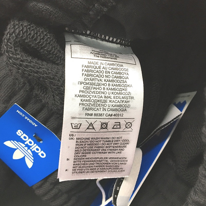 Adidas Essentials Regular Fit Black Cotton Jogger Pants Ladies Size UK 6 NEW