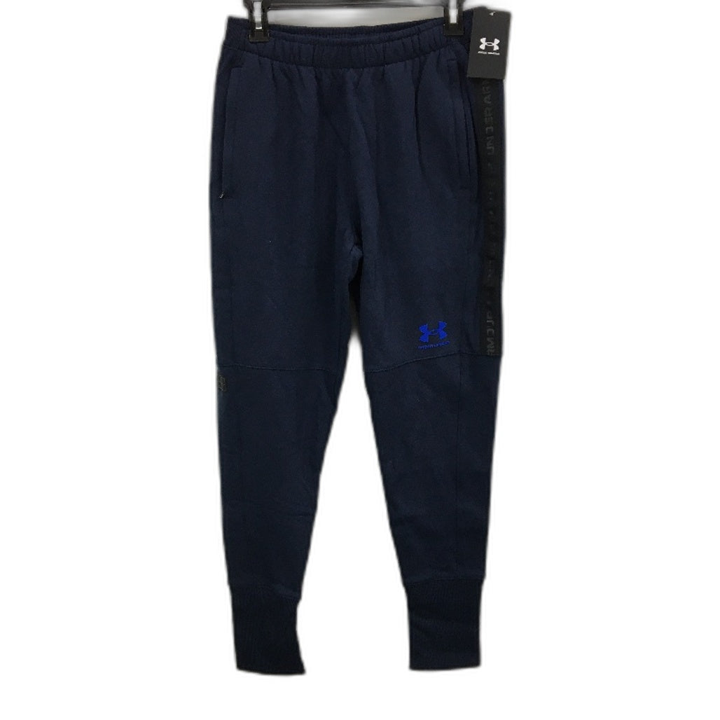 Under Armour Accelerate Off Pitch Navy Track Pants Mens Size Medium NEW