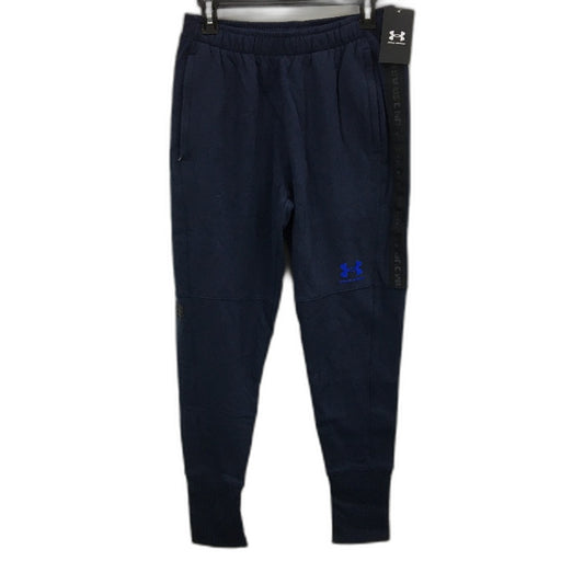 Under Armour Accelerate Off Pitch Navy Track Pants Mens Size Medium NEW