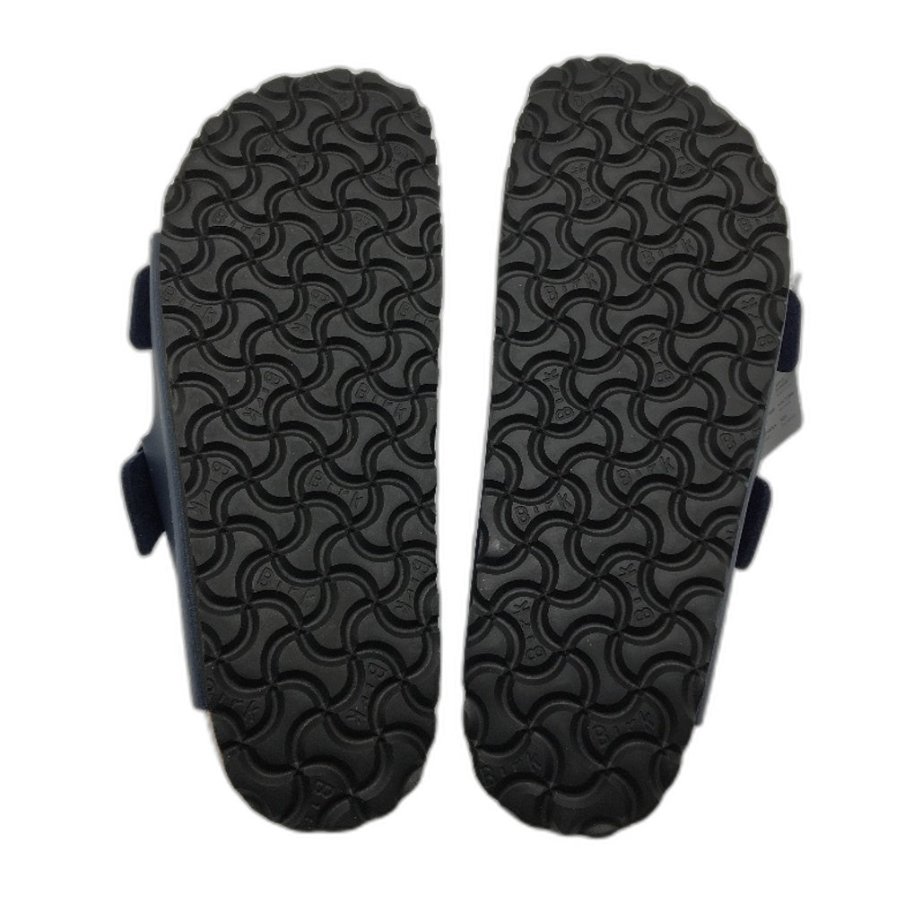 Birkenstock Classic Arizona Blue Regular Fit 2 Strap Slides Mens US 10 EU 43 NEW