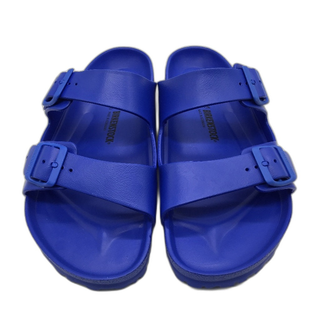 Birkenstock Arizona EVA Blue Regular Fit 2 Strap Slides Men US 12 EU 45 NEW