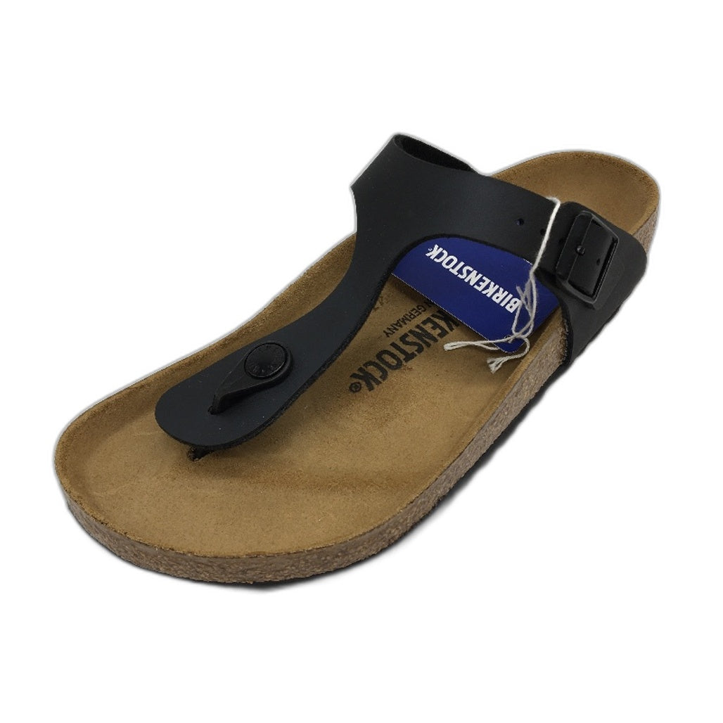 Birkenstock Gizeh BS Black Regular Fit Thong Sandal Unisex EU 37 L6 M4 NEW