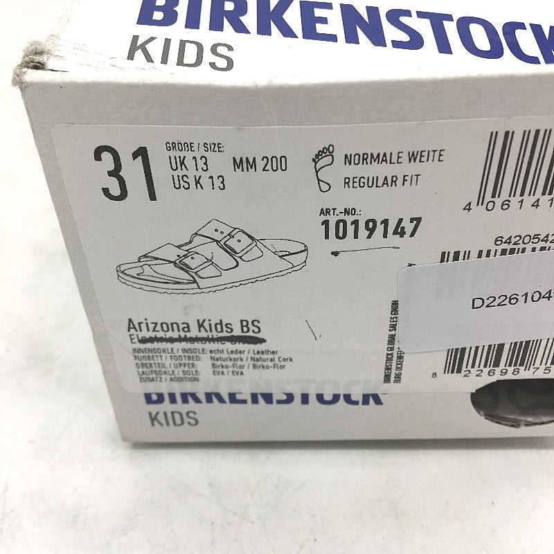 Birkenstock KIDS Arizona Camo Regular Fit 2 Strap Slides Size US 13 EU 31 NEW