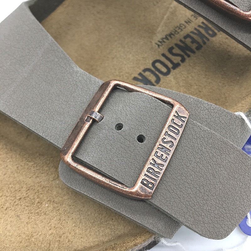 Birkenstock Arizona Regular Fit Stone Leather Sandals Mens US 10 EU 43 NEW