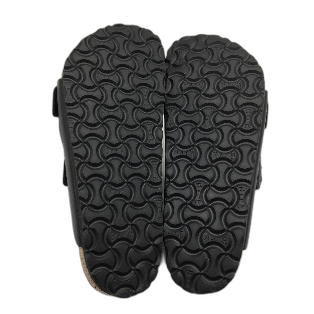 Birkenstock Classic Arizona Black Regular Fit 2 Strap Slides Men US 15 EU 48 NEW