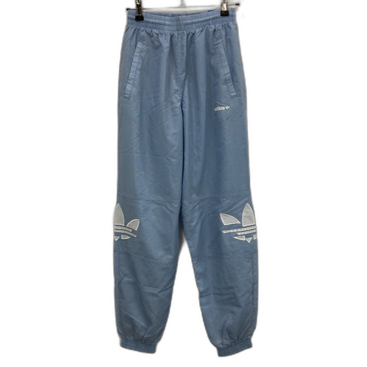 Adidas Primegreen Shattered Trefoil Sky Blue Track Pants Ladies Size UK 4 NEW