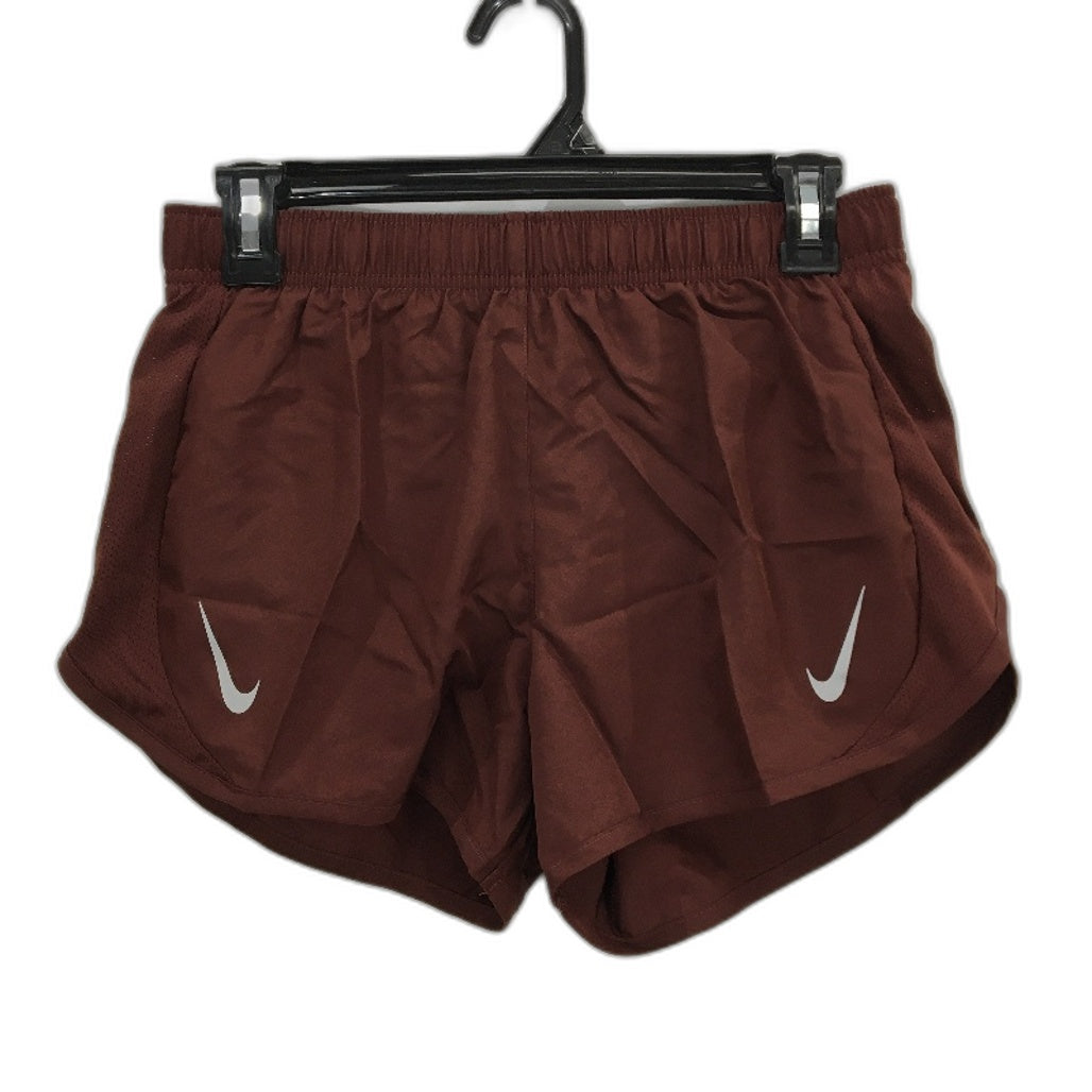Nike Dri-FIT Tempo Race Choco Brown Running Shorts Ladies Size Small NEW