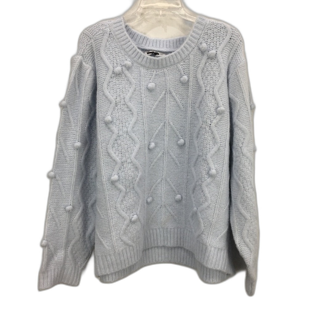 Just Jeans Thea Powder Blue Pullover Sweater Ladies Size AU 24 Curve NEW