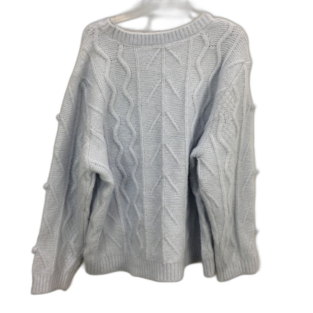 Just Jeans Thea Powder Blue Pullover Sweater Ladies Size AU 24 Curve NEW