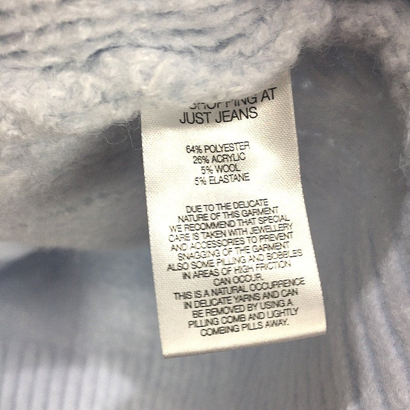 Just Jeans Thea Powder Blue Pullover Sweater Ladies Size AU 24 Curve NEW