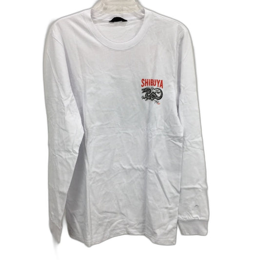 Jay Jays Urban Shibuya Dragon Long Sleeve White Tee Mens Size Small NEW