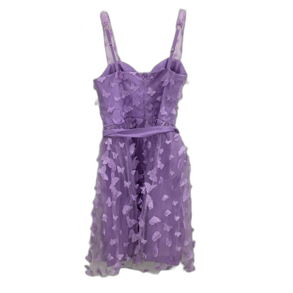 Dotti x Polly Pocket Butterfly Dream Purle Mini Dress Ladies Size AU 10 NEW