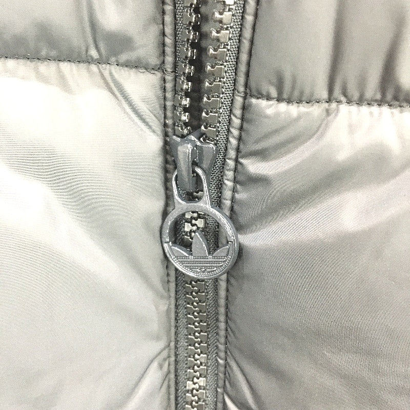 Adidas Originals Padded Stand Up Collar Black Puffer Vest Mens Size Medium NEW