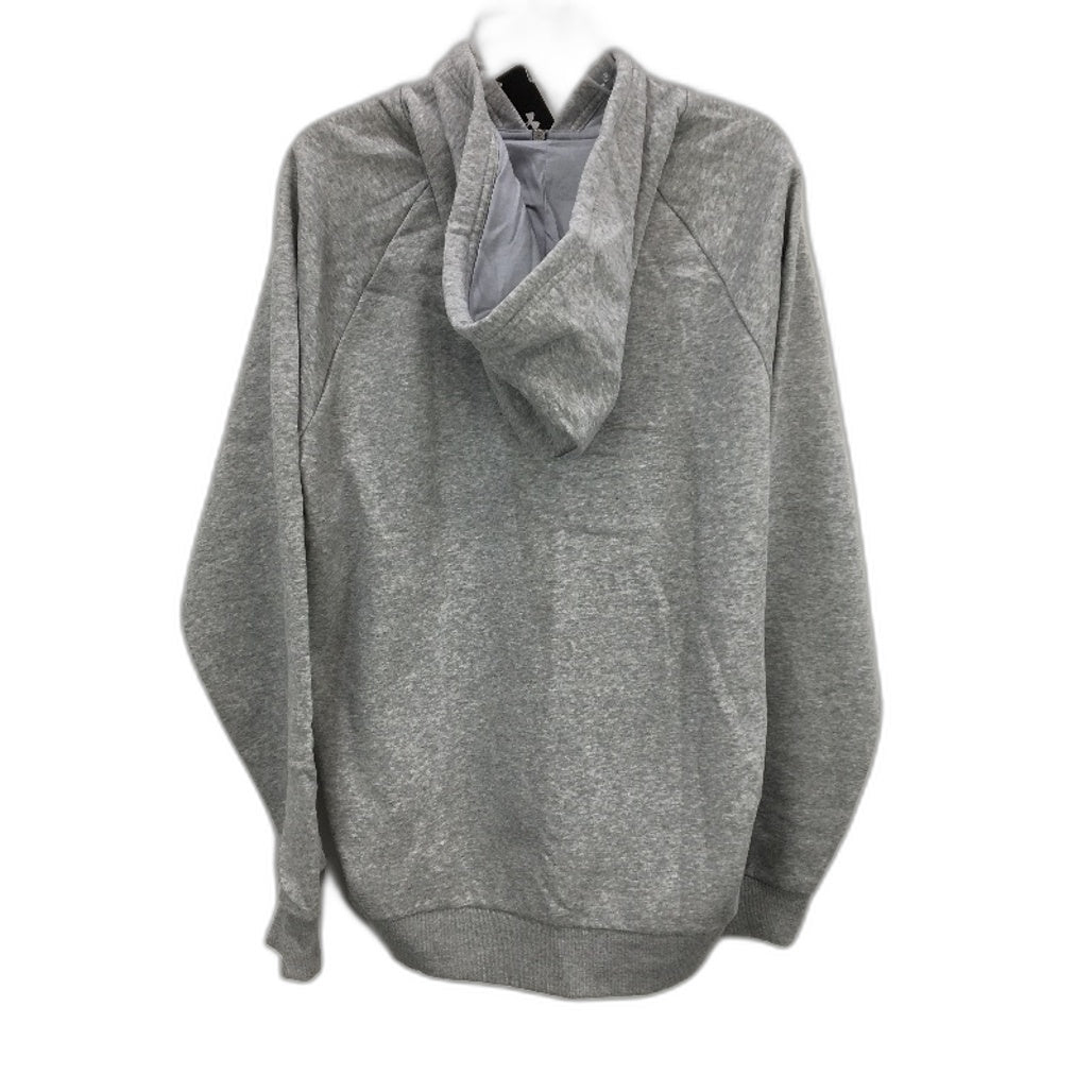 Under Armour Rival Fleece Full Zip Grey Marle Hoodie Mens Size Large NEW