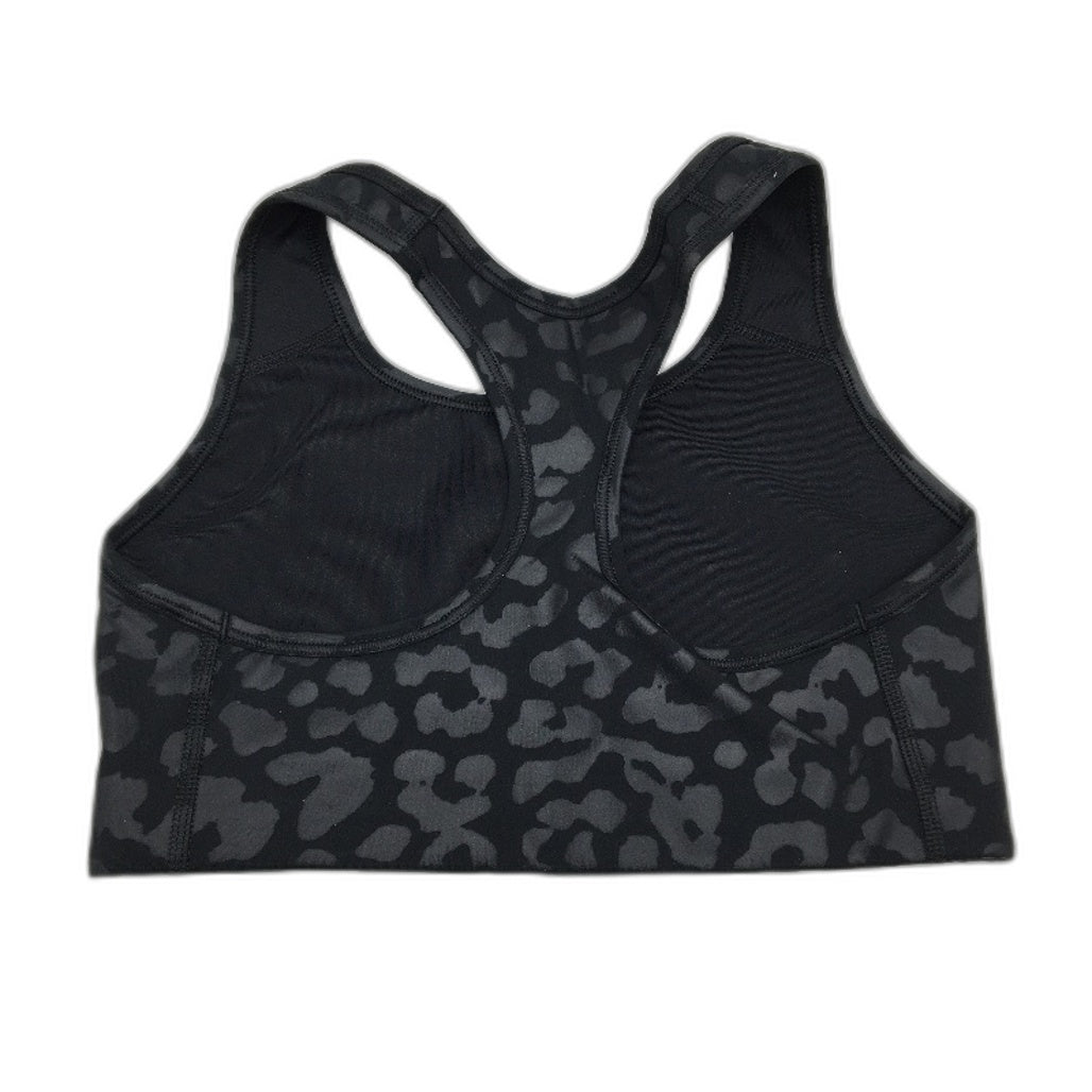 Nike Pro Swoosh Leopard Shine Black No Padding Sports Bra Ladies Size Small NEW