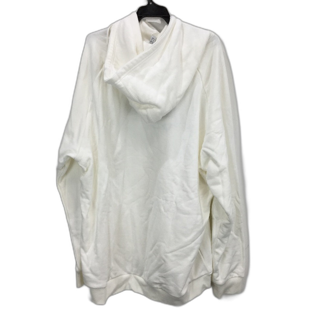 Adidas Adicolor Iridescent Shattered Trefoil White Hoodie Mens Size 2XL NEW