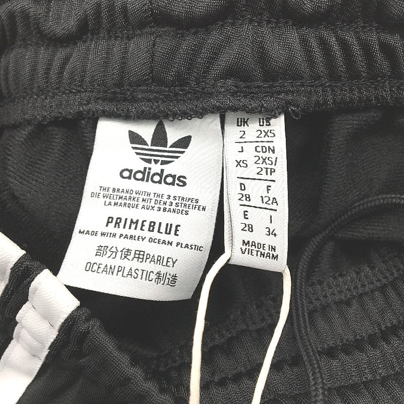 Adidas Adicolor Classics Firebird Black Trackpants Ladies Size UK 2 NEW