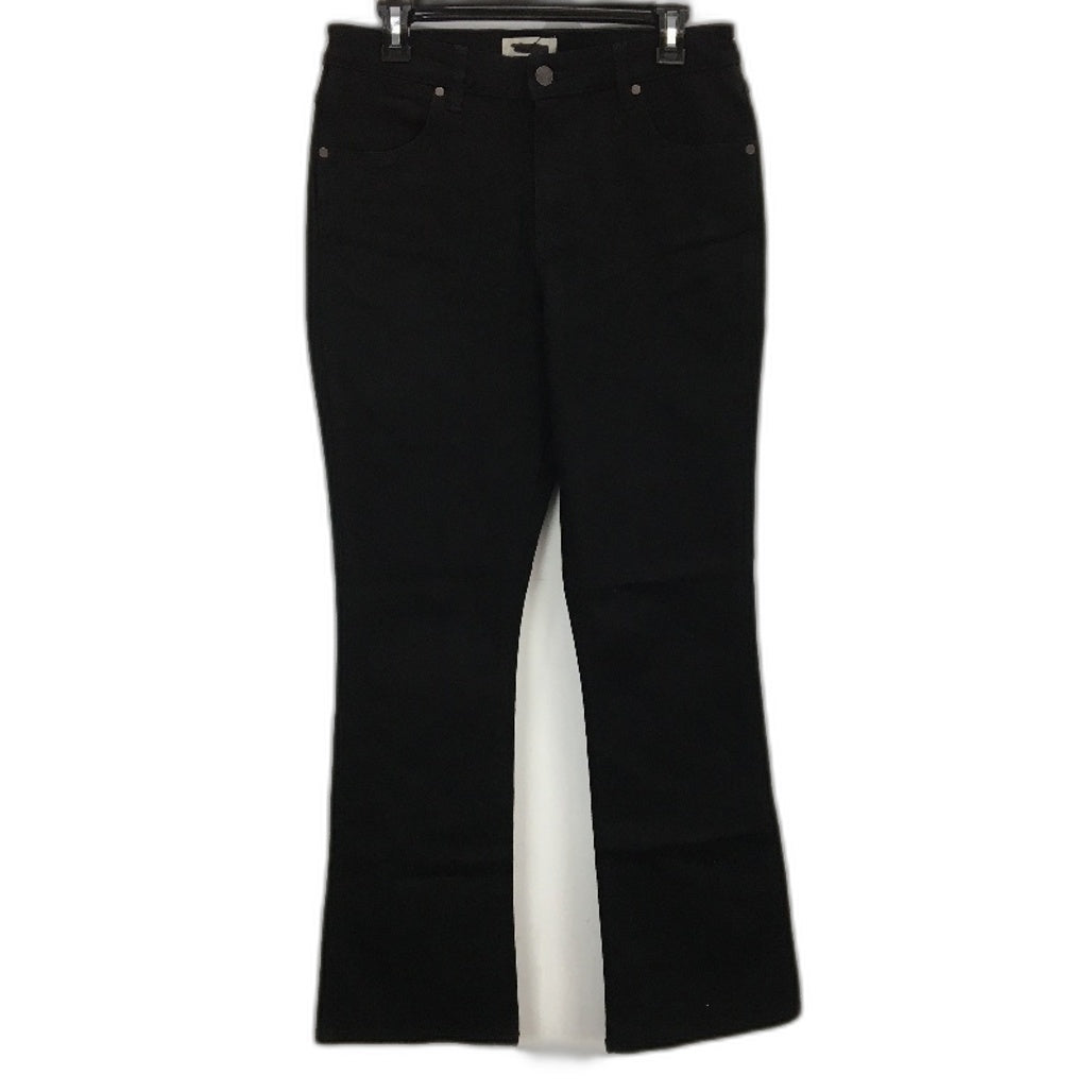 Wrangler Classic Mid Waist Stretch Bootcut Black Jean Ladies Size R11 NEW