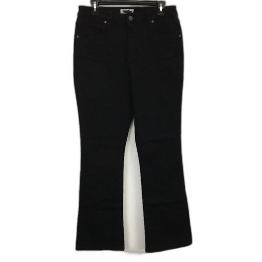 Wrangler Classic Mid Waist Stretch Bootcut Black Jean Ladies Size R11 NEW