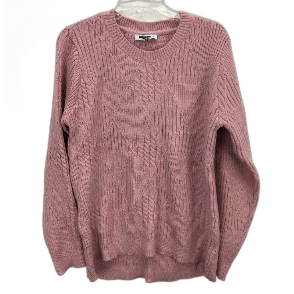 Just Jeans Jade Diamond Detail Pink Pullover Sweater Ladies Size AU 12 NEW