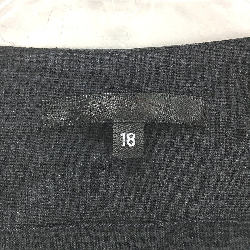 Portmans Olivia Linen Blend Black Vest Ladies Size AU 18 NEW