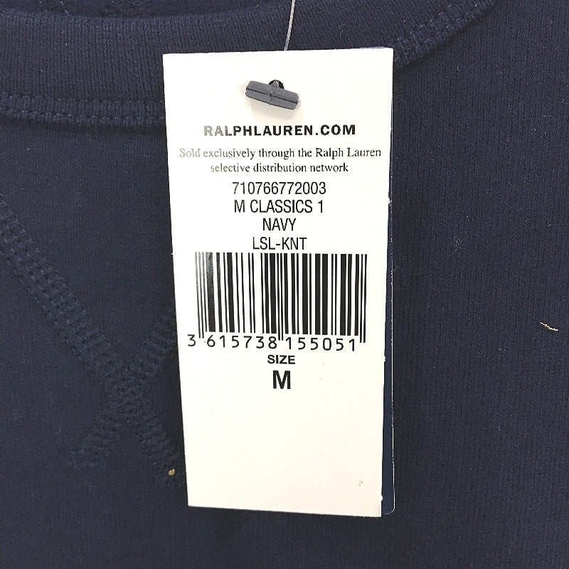 Ralph Lauren Polo The RL Fleece Cruise Navy Sweatshirt Mens Size Medium NEW