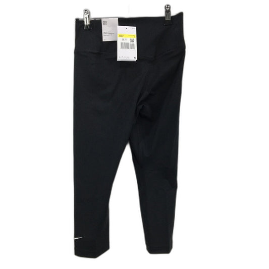 Nike One Dri-Fit Mid Rise Black Training Capri Leggings Ladies Size Small NEW