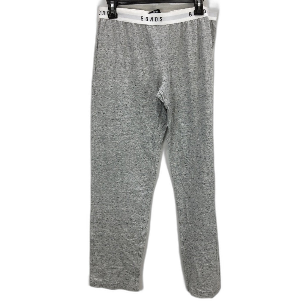 Bonds Comfy Livin Grey Marle Lightweight Wide Leg Pant Ladies Size Medium NEW