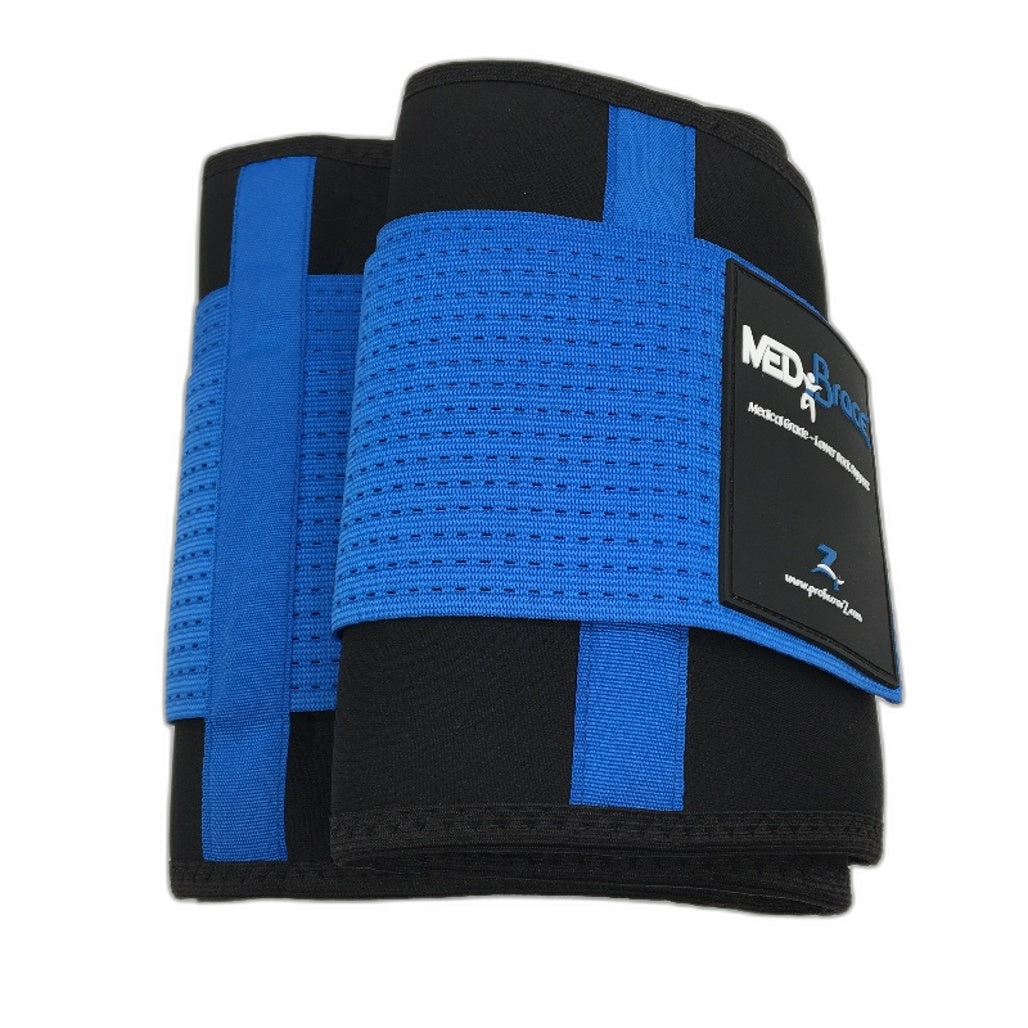 MEDiBrace Medical Grade Lower Lumbar Back Support Brace in Blue Size 2XL NEW