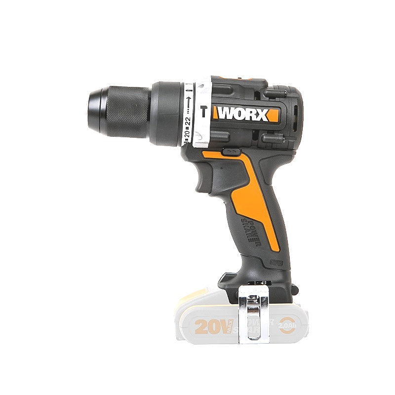 WORX WX352.9 20V Max 13mm 60Nm Brushless Mottor Hammer Drill TOOL ONLY NEW