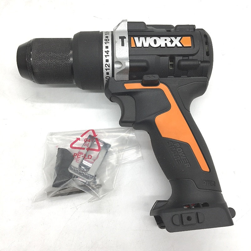WORX WX352.9 20V Max 13mm 60Nm Brushless Mottor Hammer Drill TOOL ONLY NEW