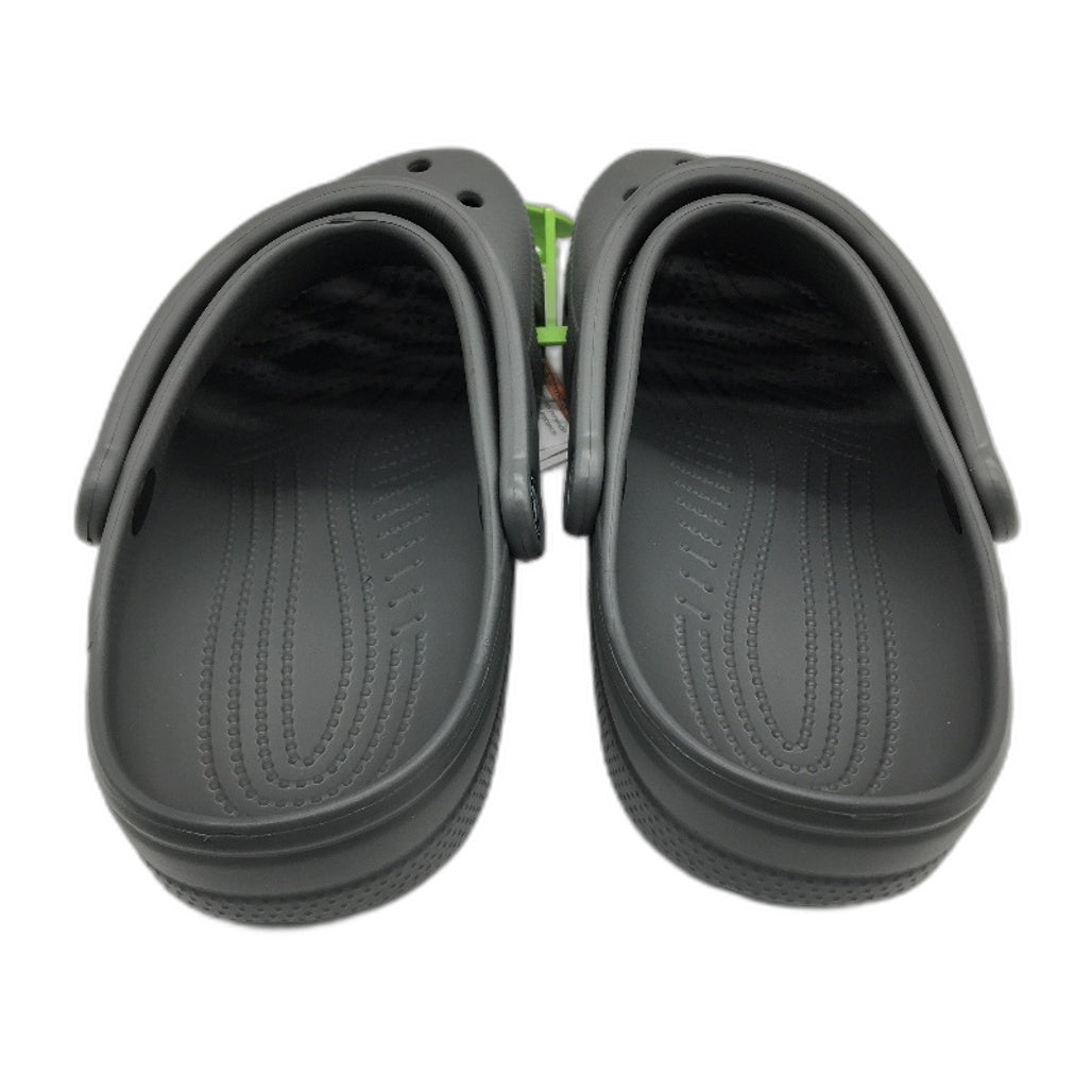 Crocs Iconic Comfort Classic Clog Shoe Slate Grey Unisex US Size M6 W8 NEW