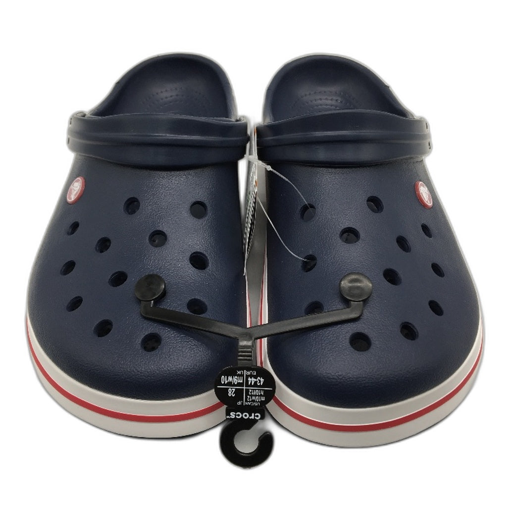 Crocs Iconic Comfort Navy Crocband Clog Shoe Unisex US Size M10 W12 NEW