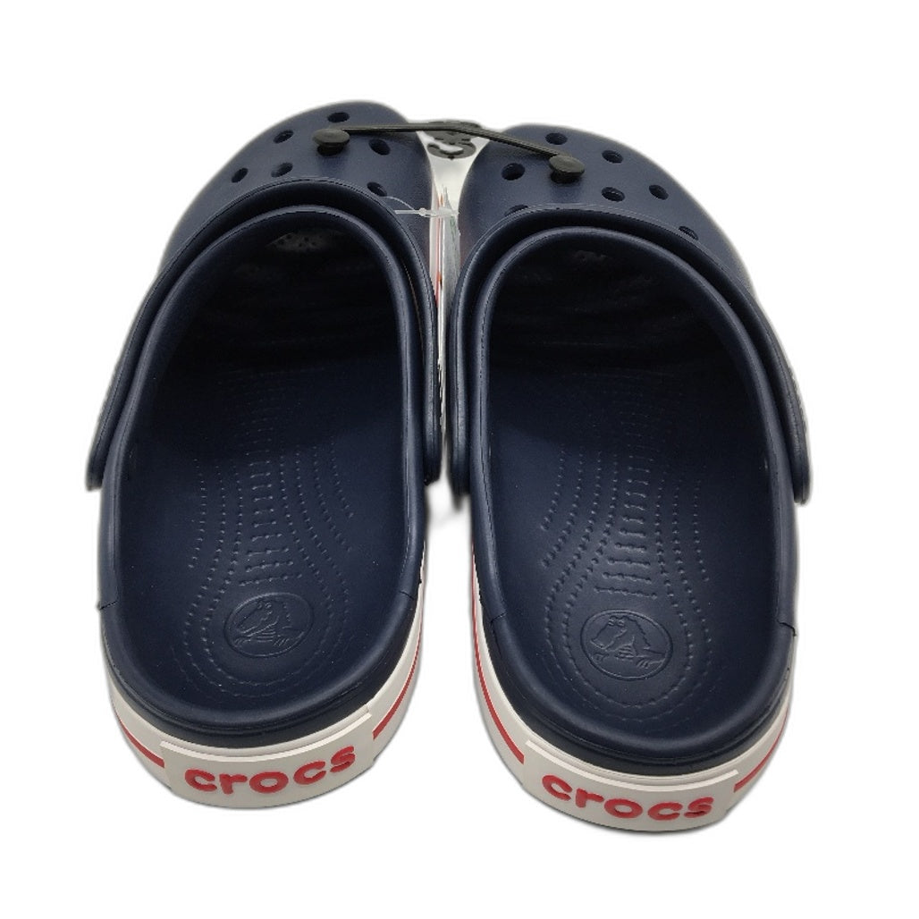 Crocs Iconic Comfort Navy Crocband Clog Shoe Unisex US Size M10 W12 NEW
