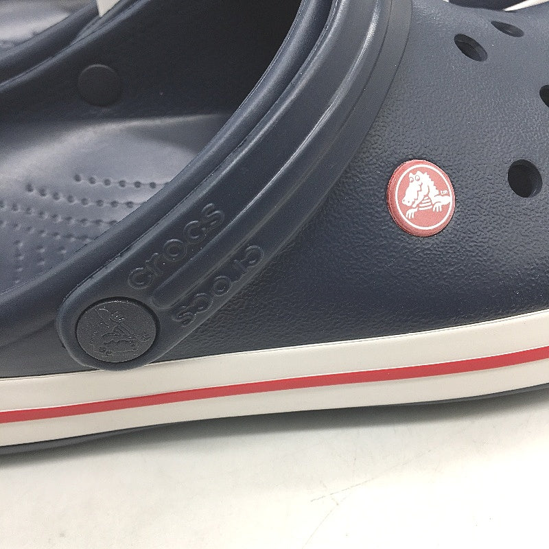 Crocs Iconic Comfort Navy Crocband Clog Shoe Unisex US Size M10 W12 NEW